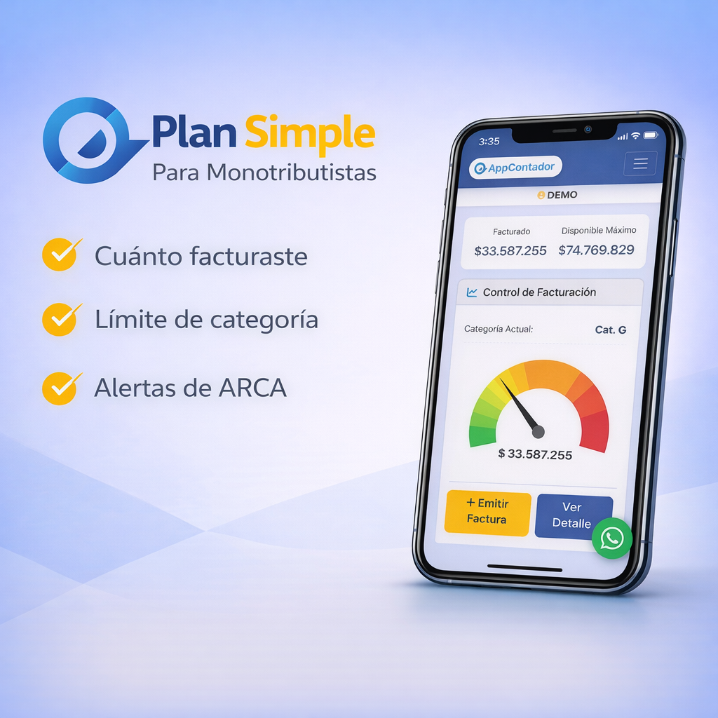 Plan Simple - Monotributo